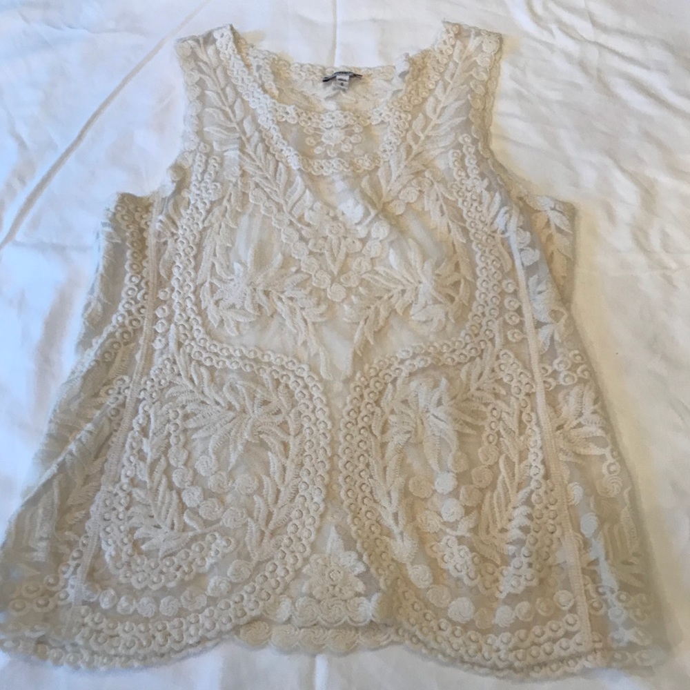 Express lace top